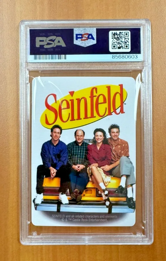 Michael Richards — Michael Richards Signed Autographed Seinfeld Playing Card K Hearts PSA/DNA COA, image 2