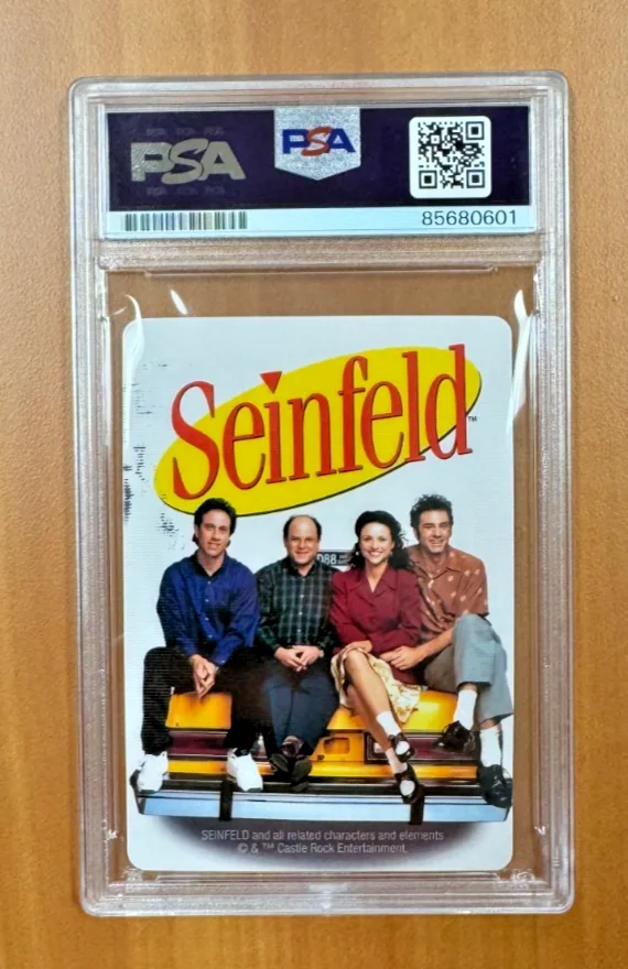 Michael Richards — Michael Richards Signed Autographed Seinfeld Playing Card K Diamonds PSA/DNA COA, image 2