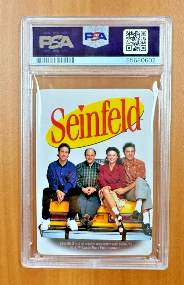 Michael Richards — Michael Richards Signed Autographed Seinfeld Playing Card K Clubs PSA/DNA COA, изображение 2