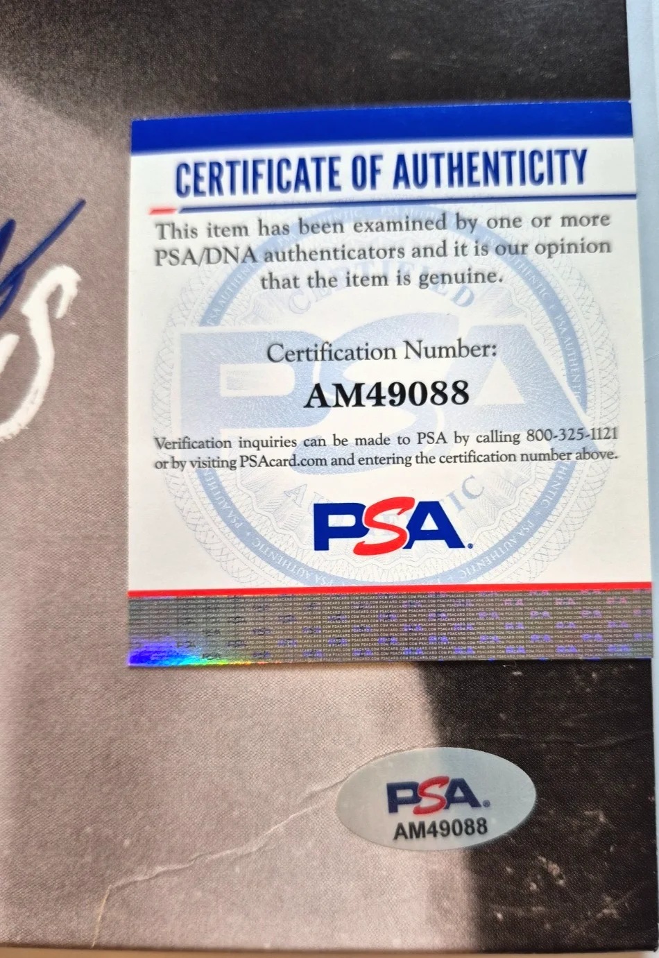 21 SAVAGE SIGNED AUTOGRAPH I AM I WAS ALBUM VINYL HER LOSS BANK ACCOUNT PSA COA, изображение 4