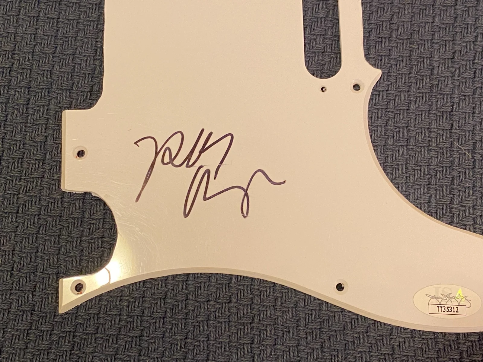 Robby Krieger The Doors Signed Autographed Auto Guitar Pickguard JSA Rock Band, image 3