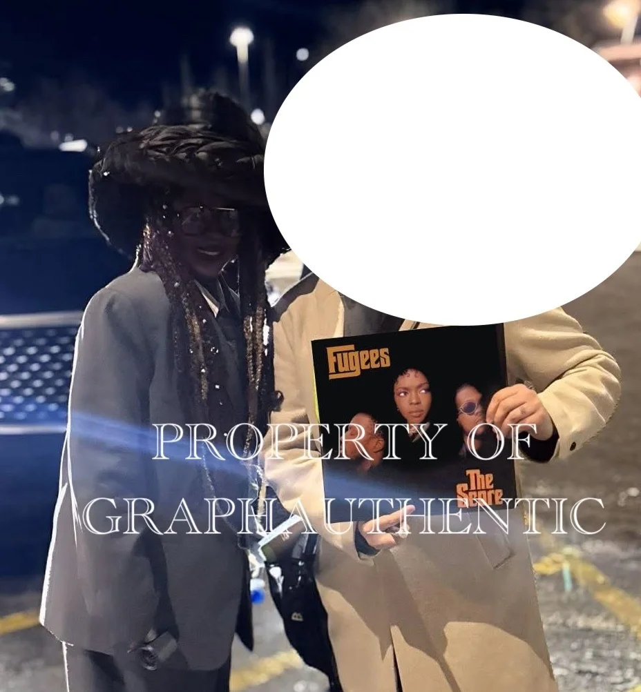 LAURYN HILL SIGNED AUTOGRAPHED LP VINYL THE FUGEES "KILLING ME SOFTLY" LYRICS, изображение 3