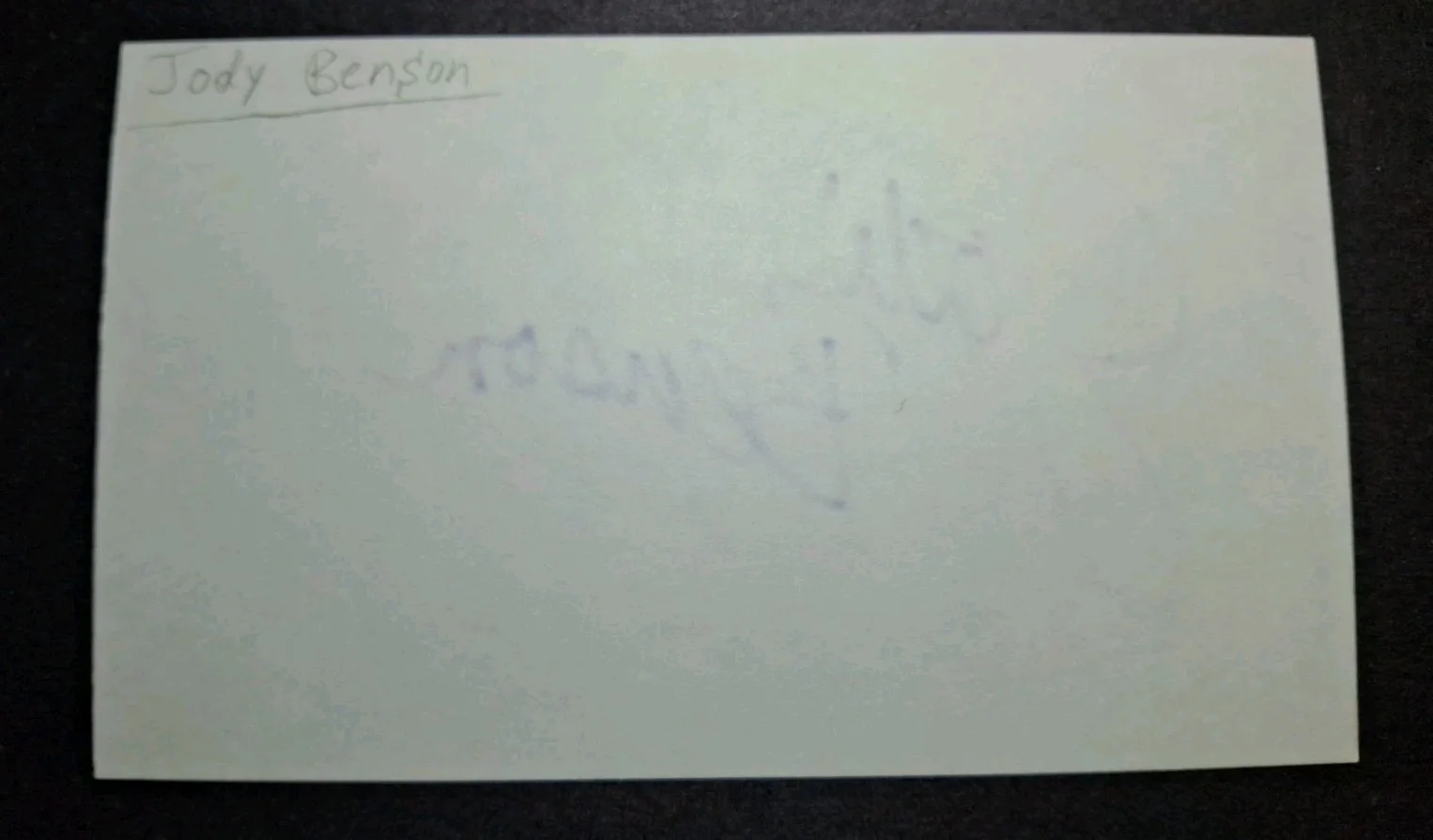 Jodi Benson — JODI BENSON - DISNEY THE LITTLE MERMAID "ARIEL" - SIGNED 3x5 Index Card, изображение 4