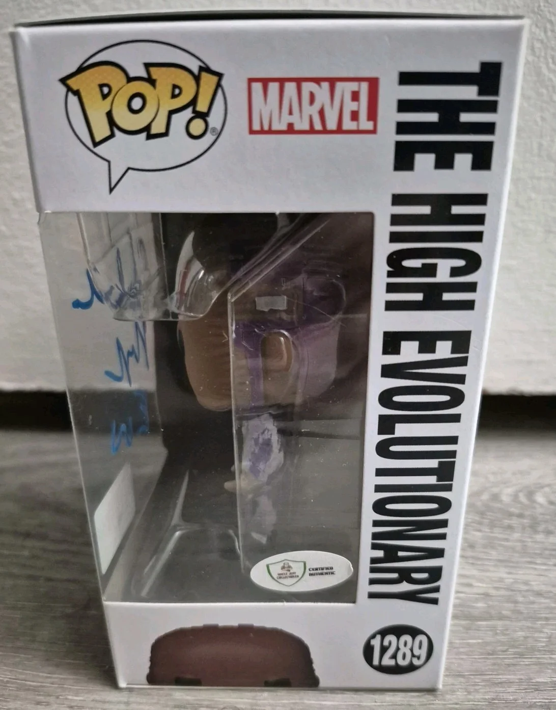 Chukwudi Iwuji Signed Funko Pop EXACT PROOF Guardians Galaxy Disney Peacemaker, изображение 4