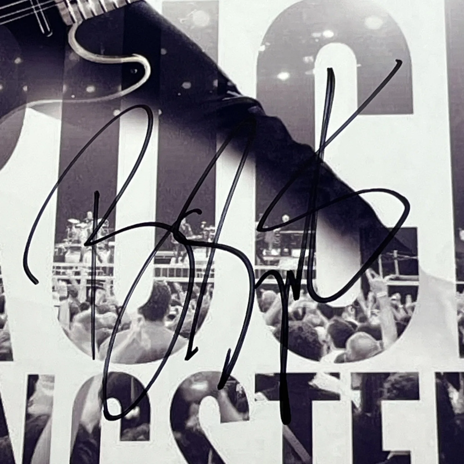 Bruce Springsteen Signed Photo Autographed 11x17 Concert Poster w/COA Hologram, изображение 3