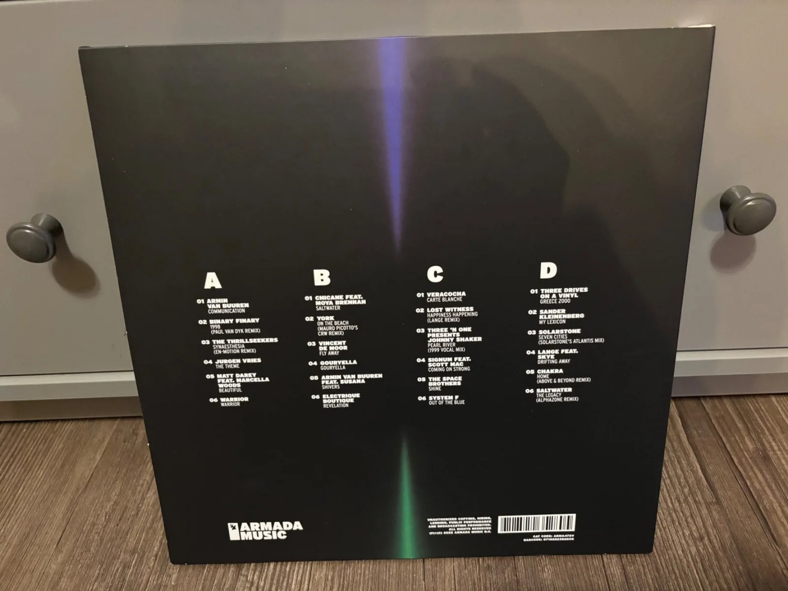 ARMIN VAN BUUREN SIGNED AUTOGRAPHED LEGACY LP VINYL RARE DJ TRANCE TECHNO, изображение 3