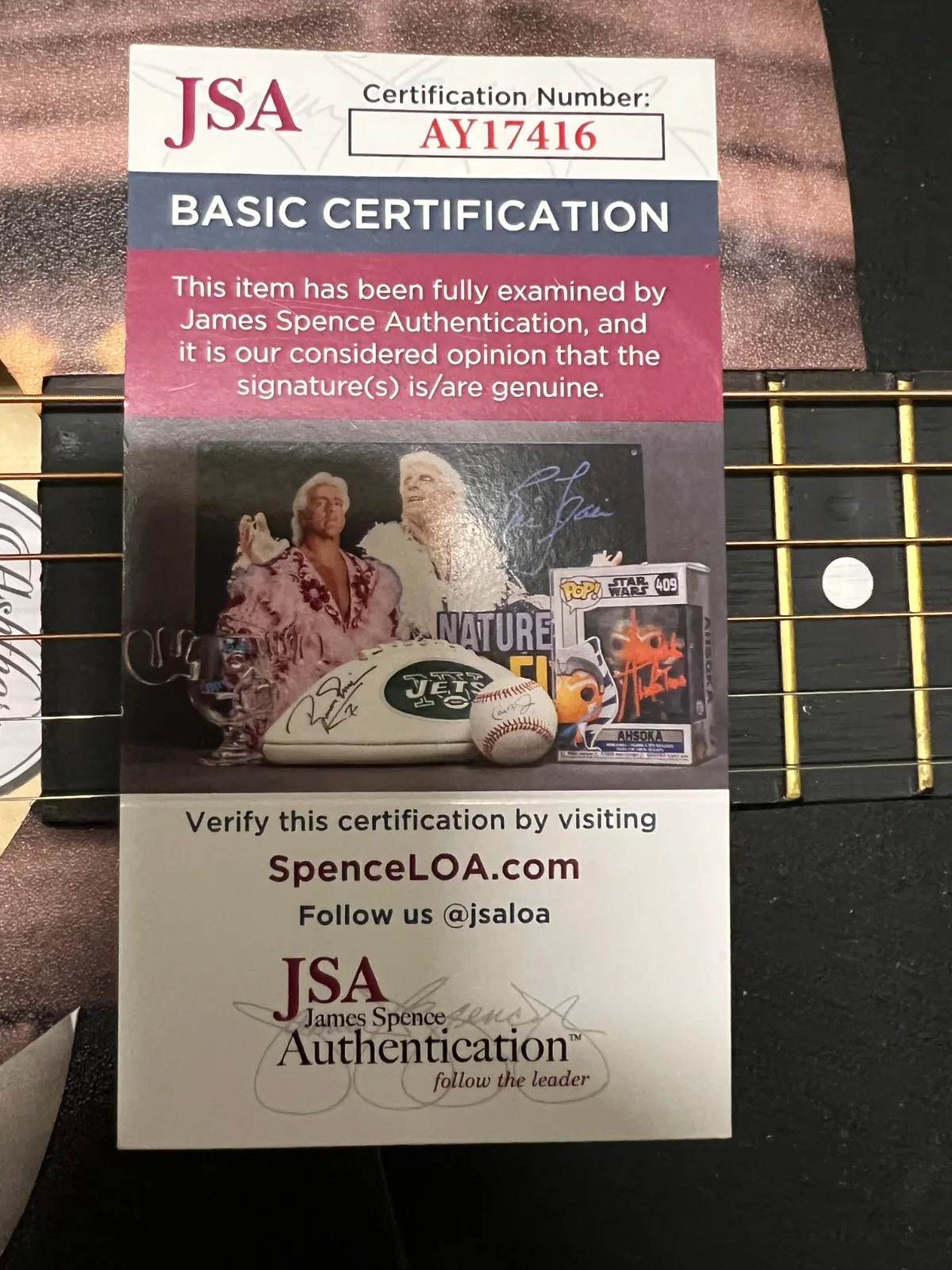 Taylor Swift Signed Reputation Stadium Tour Full Size Acoustic Guitar JSA COA, изображение 4