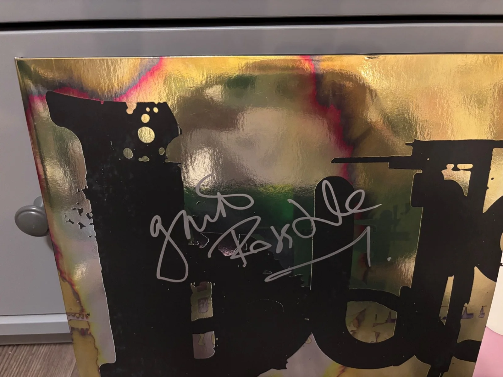 GAVIN ROSSDALE SIGNED AUTOGRAPHED BUSH PINK LP VINYL RAZORBLADE SUITCASE, изображение 2