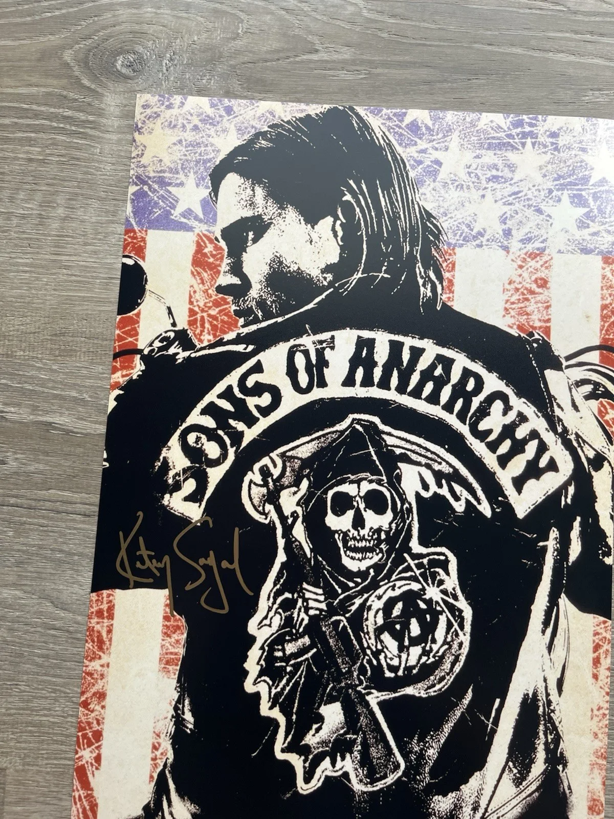 Katey Sagal — Katey Sagal Signed Gemma 11x17 Photo JSA COA Sons Of Anarchy SOA, изображение 4
