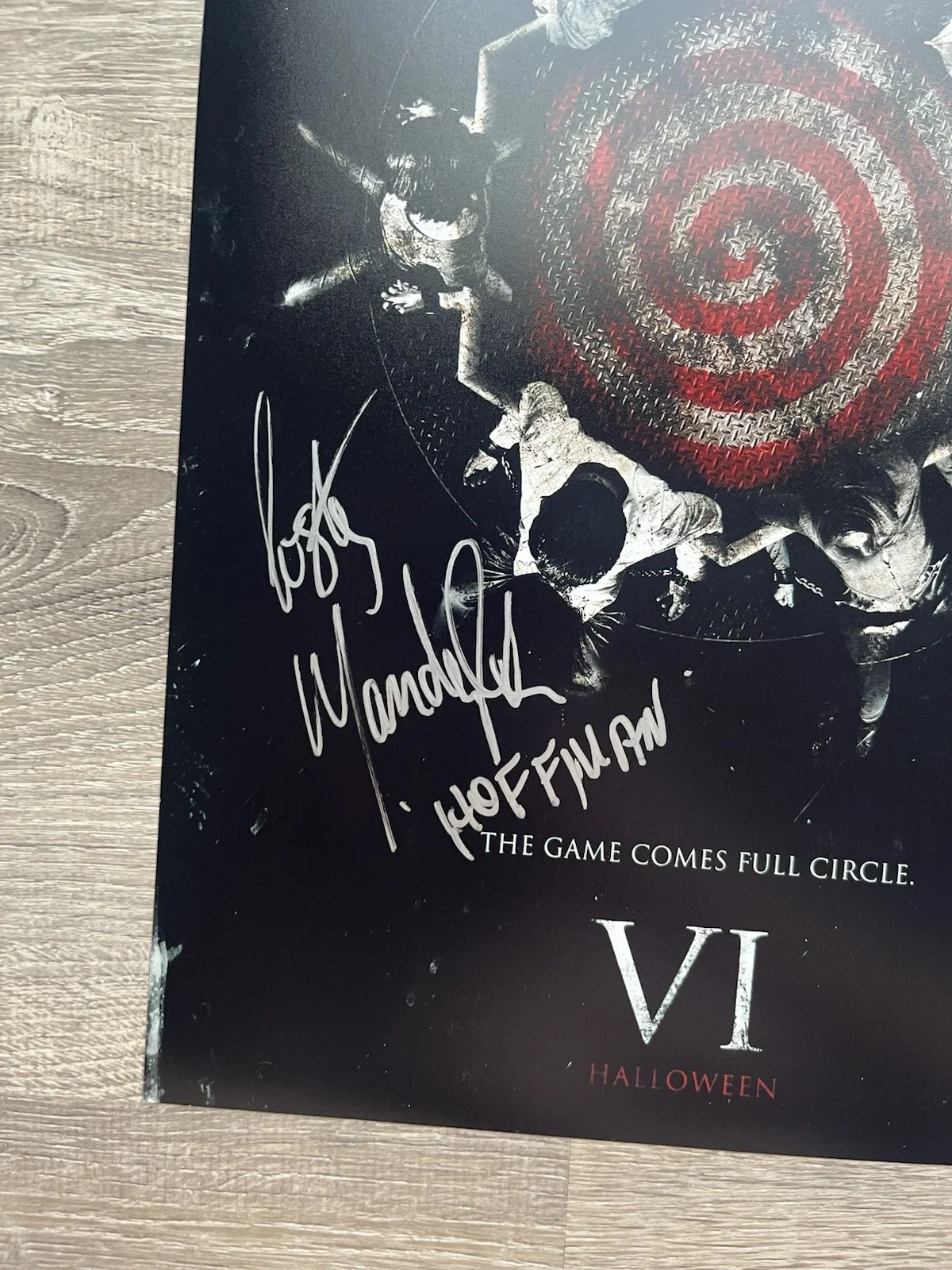 Costas Mandylor — Costas Mandylor Karen Cliche Signed Saw VI 11x17 Photo JSA COA Jigsaw Horror, изображение 4