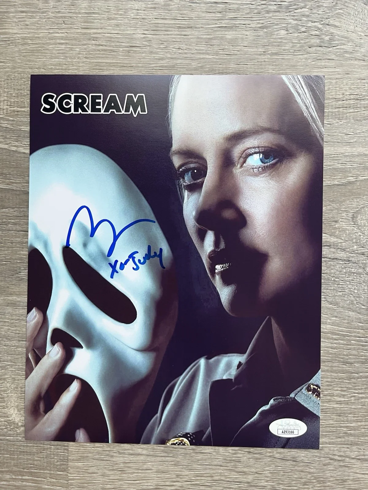 Marley Shelton — Marley Shelton Signed Scream 8x10 Photo JSA COA Deputy Judy Hicks Ghostface, image 2