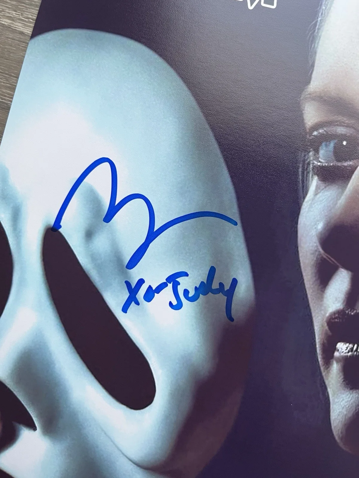 Marley Shelton — Marley Shelton Signed Scream 8x10 Photo JSA COA Deputy Judy Hicks Ghostface, image 4