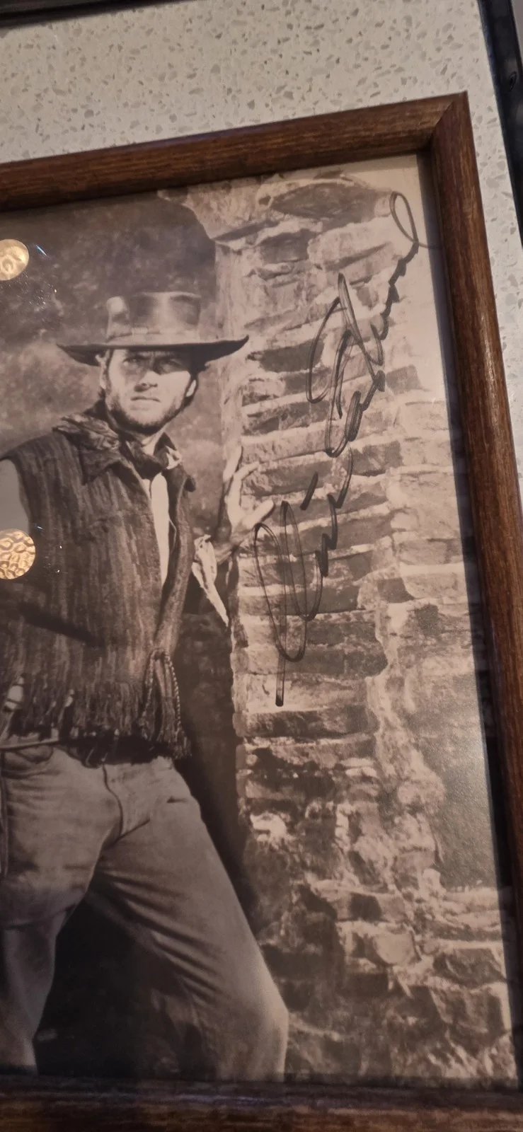 Clint Eastwood Signed Picture From The Movie Two Mules For Sister Sarah, изображение 2