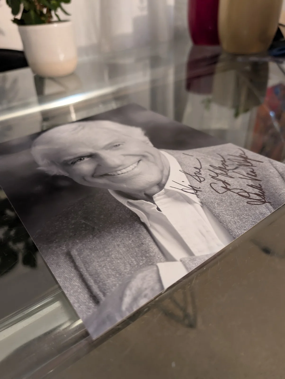 Dick Van Dyke Legendary Actor (Mary Poppins) **Hand Signed** Photo 20cm x 25cm, изображение 2