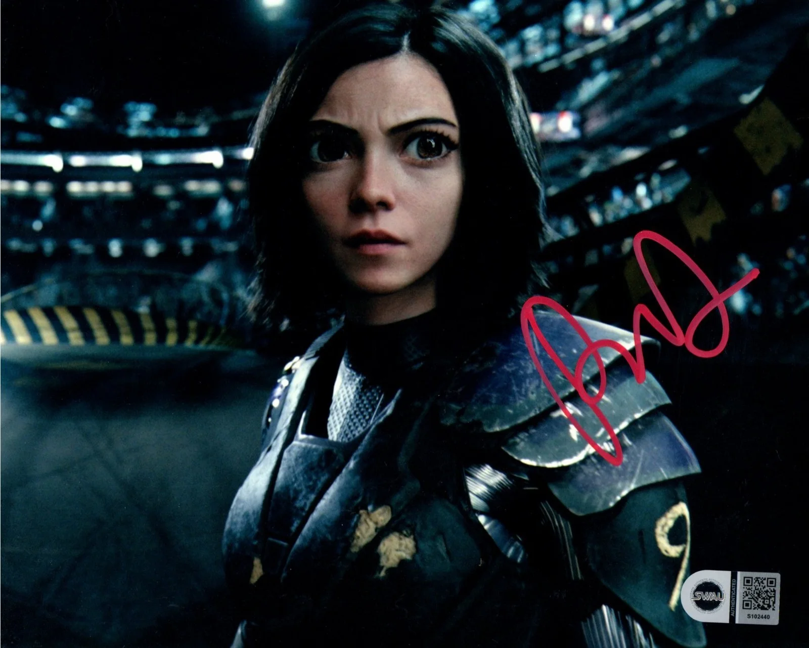 rosa salazar — Rosa Salazar Signed 8x10 Photo Alita: Battle Angel SWAU #2