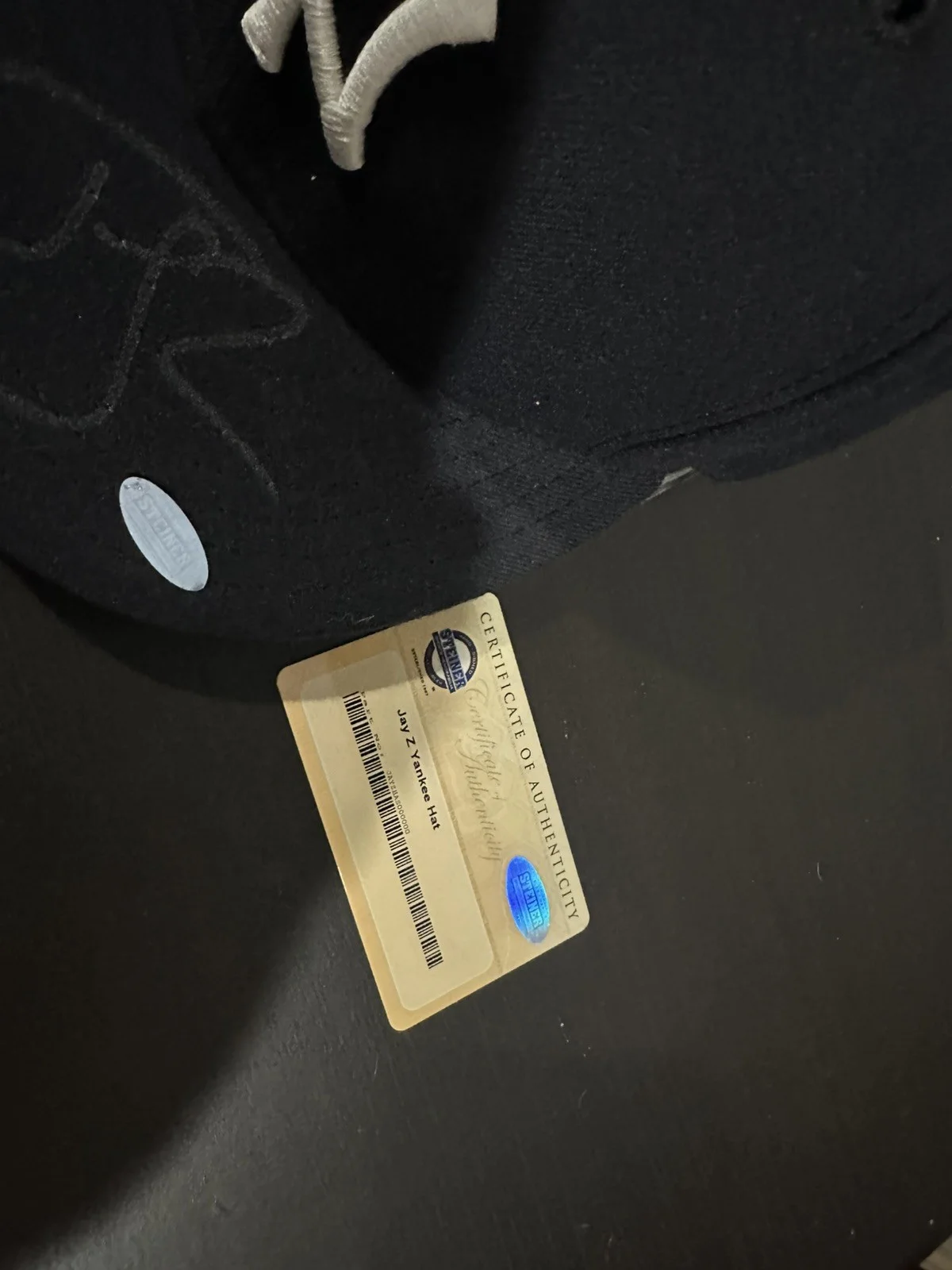 Jay-Z Signed New York Yankees New Era 59Fifty Hat Autographed Cap Steiner Sports, изображение 4