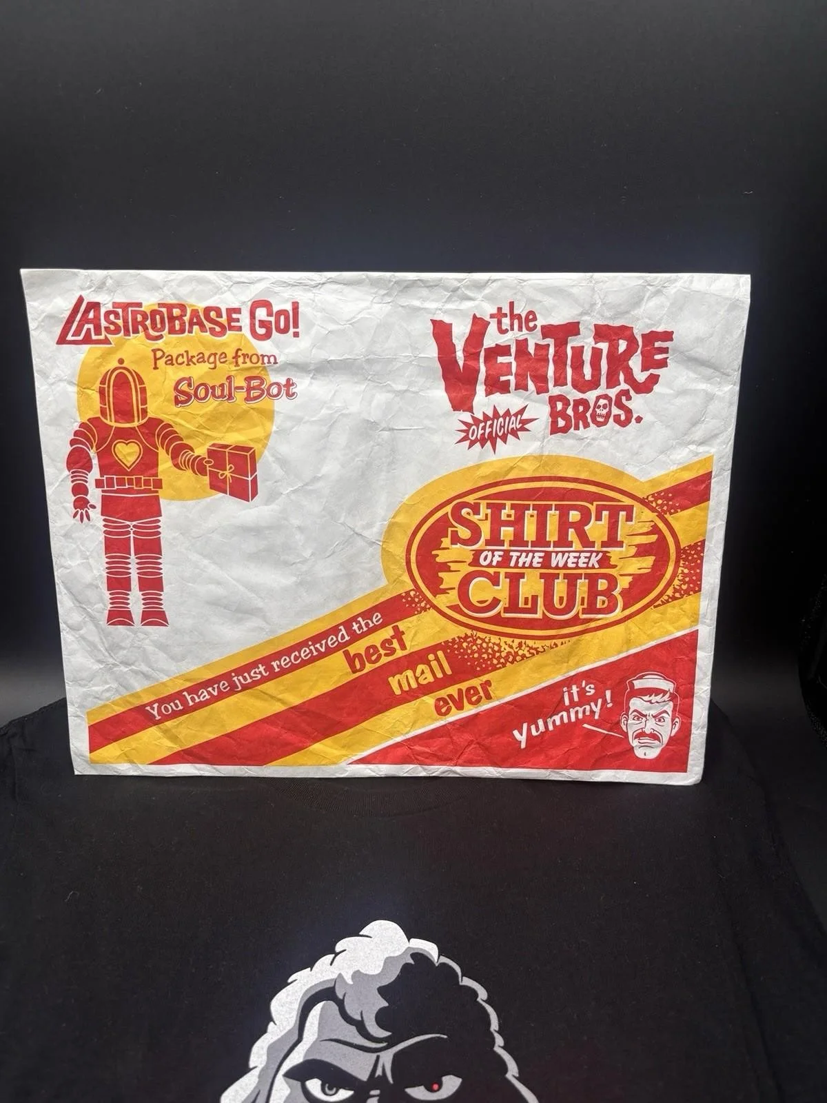 Venture Bros T Shirt Club 2016 No.8 Red Means Stop. Size M., изображение 2