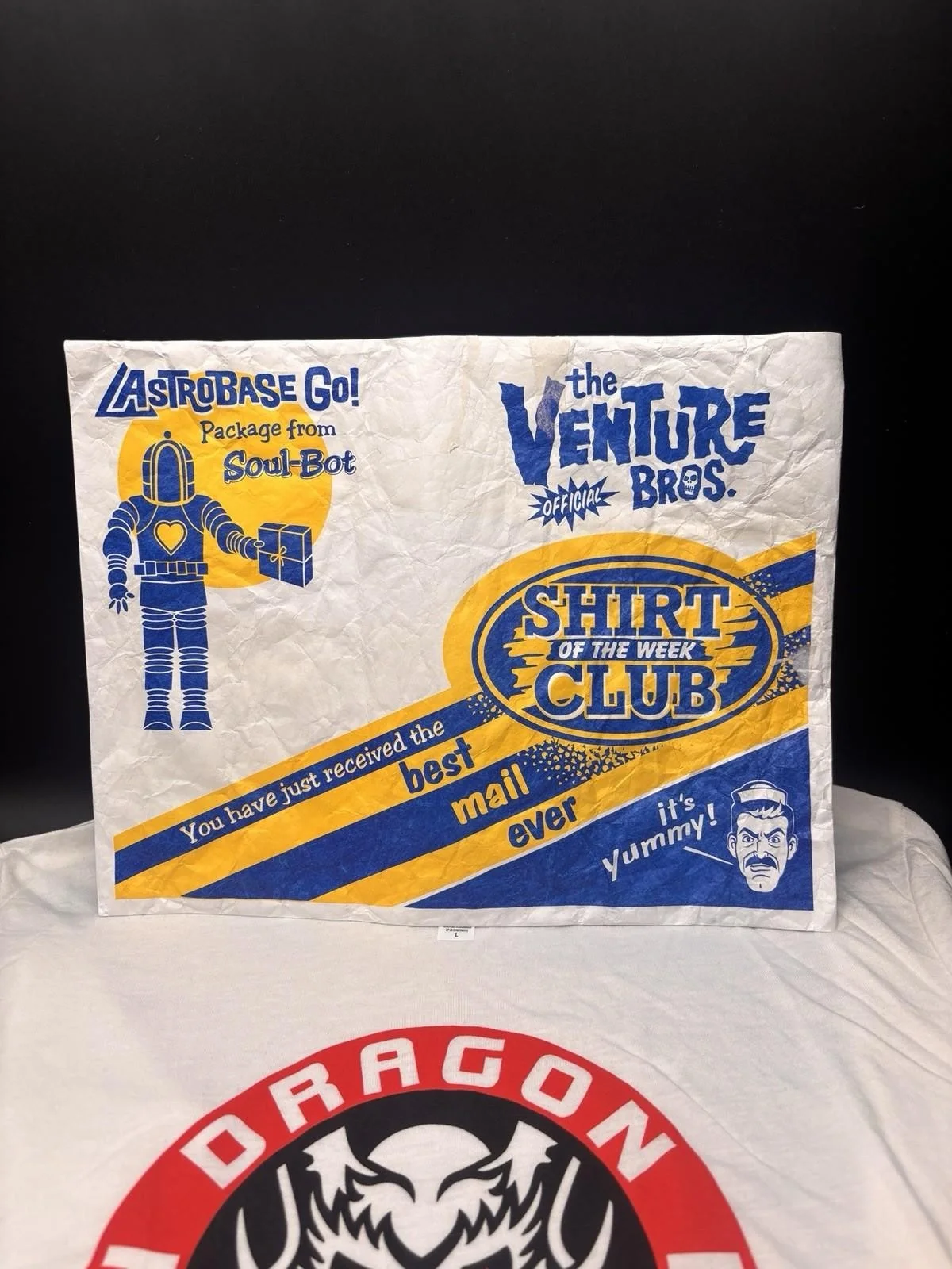 Venture Bros T Shirt Club 2018 No.9 Dragon Finkelstein. Size L., изображение 3