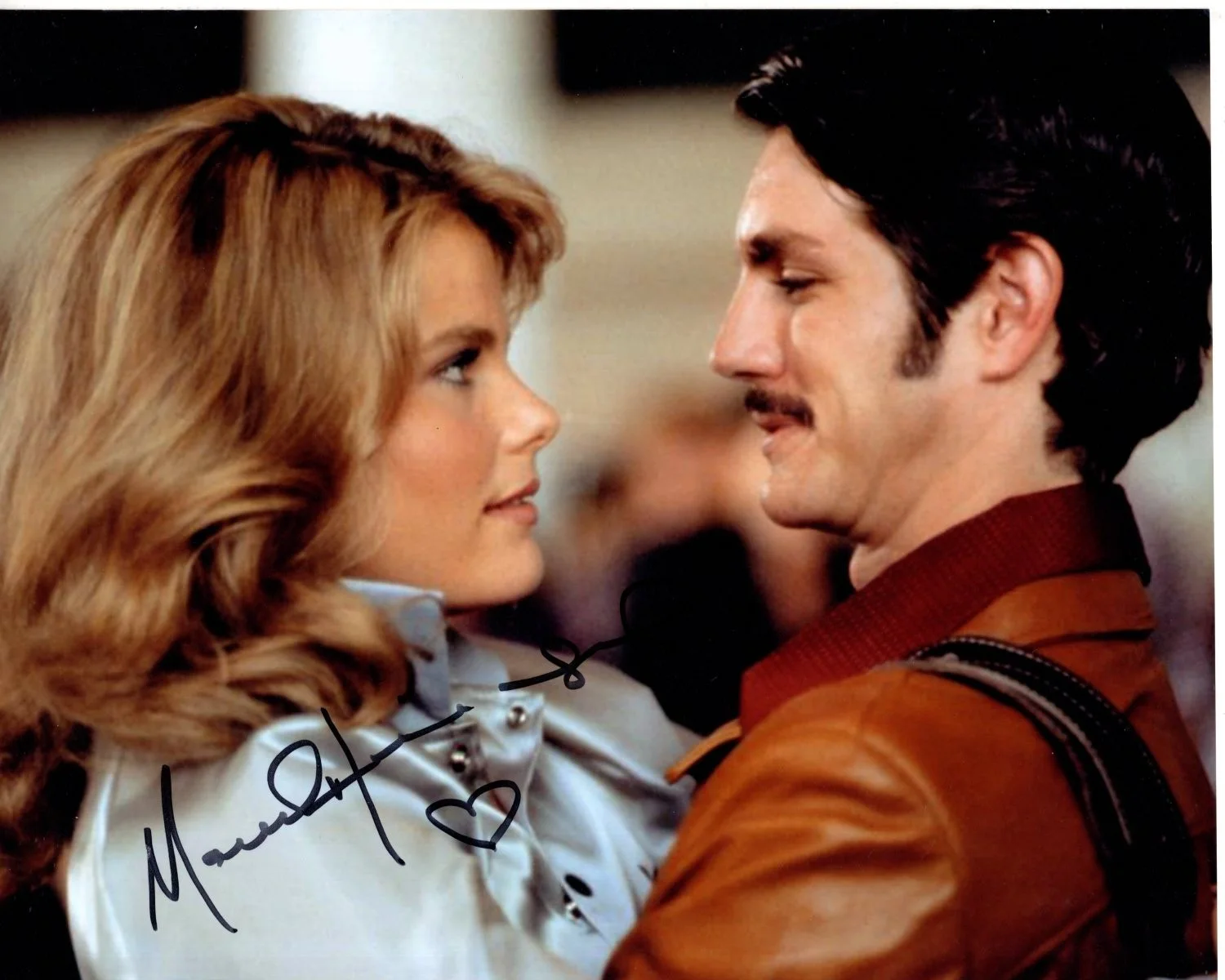 Mariel Hemingway — MARIEL HEMINGWAY Signed 8x10 STAR 80 PLAYBOY DOROTHY w/ ERIC ROBERTS Photo