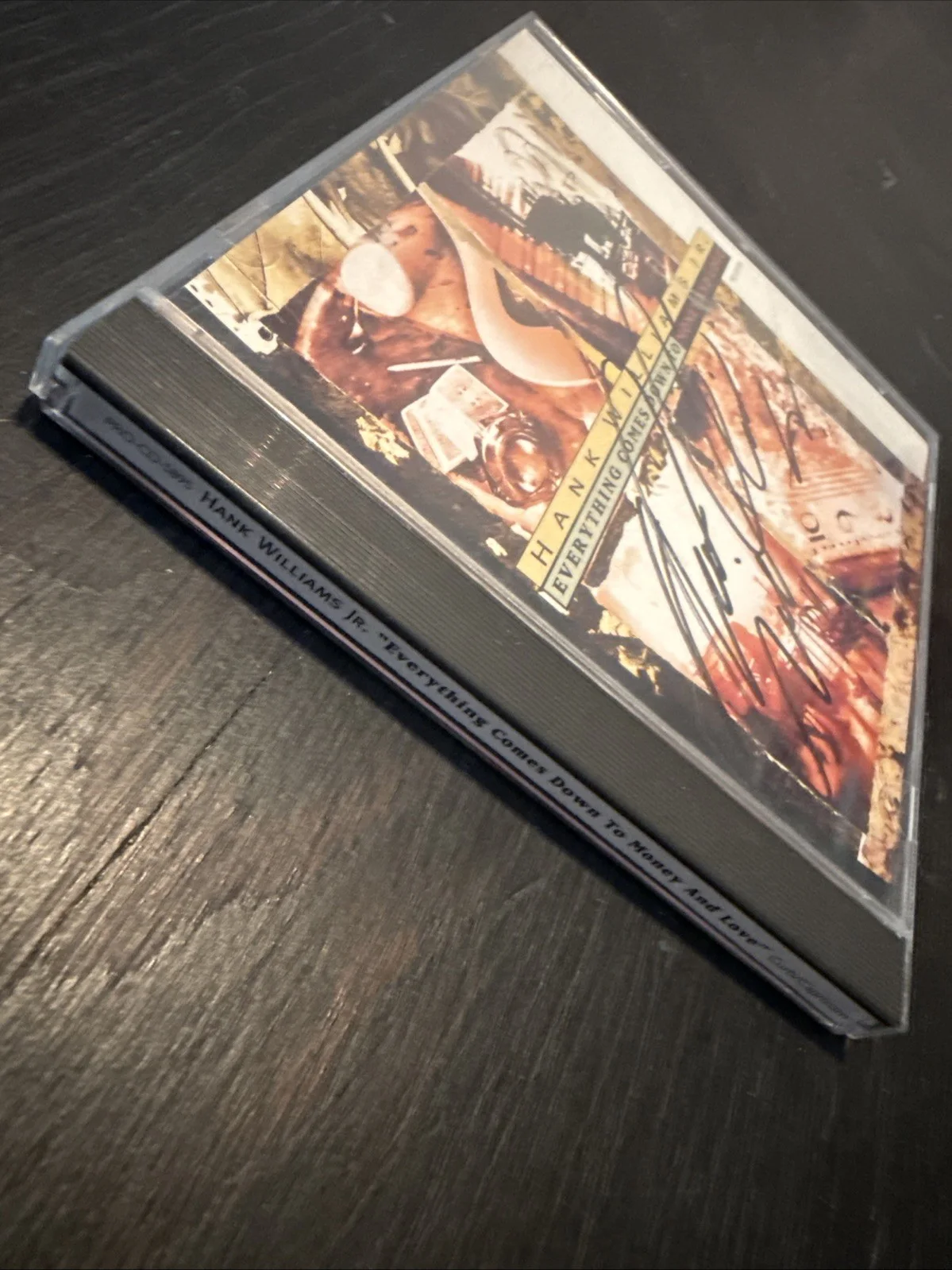 Signed Hank Williams Jr. CD, image 2