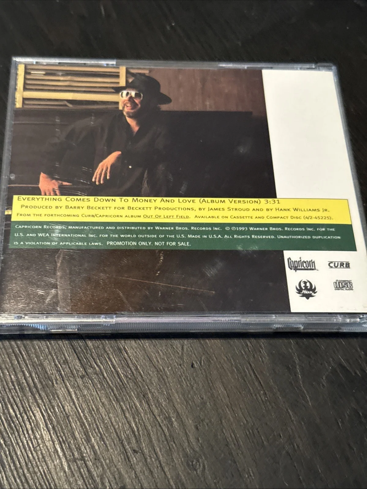 Signed Hank Williams Jr. CD, image 4