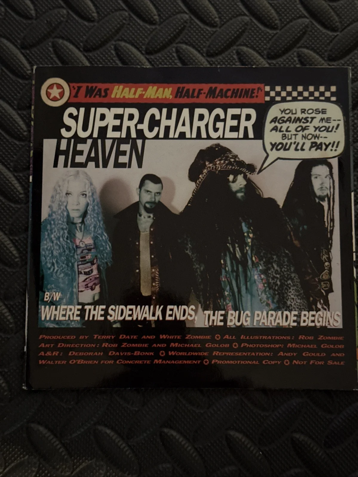 White Zombie Super-Charger Heaven 7 Inch Single, изображение 2
