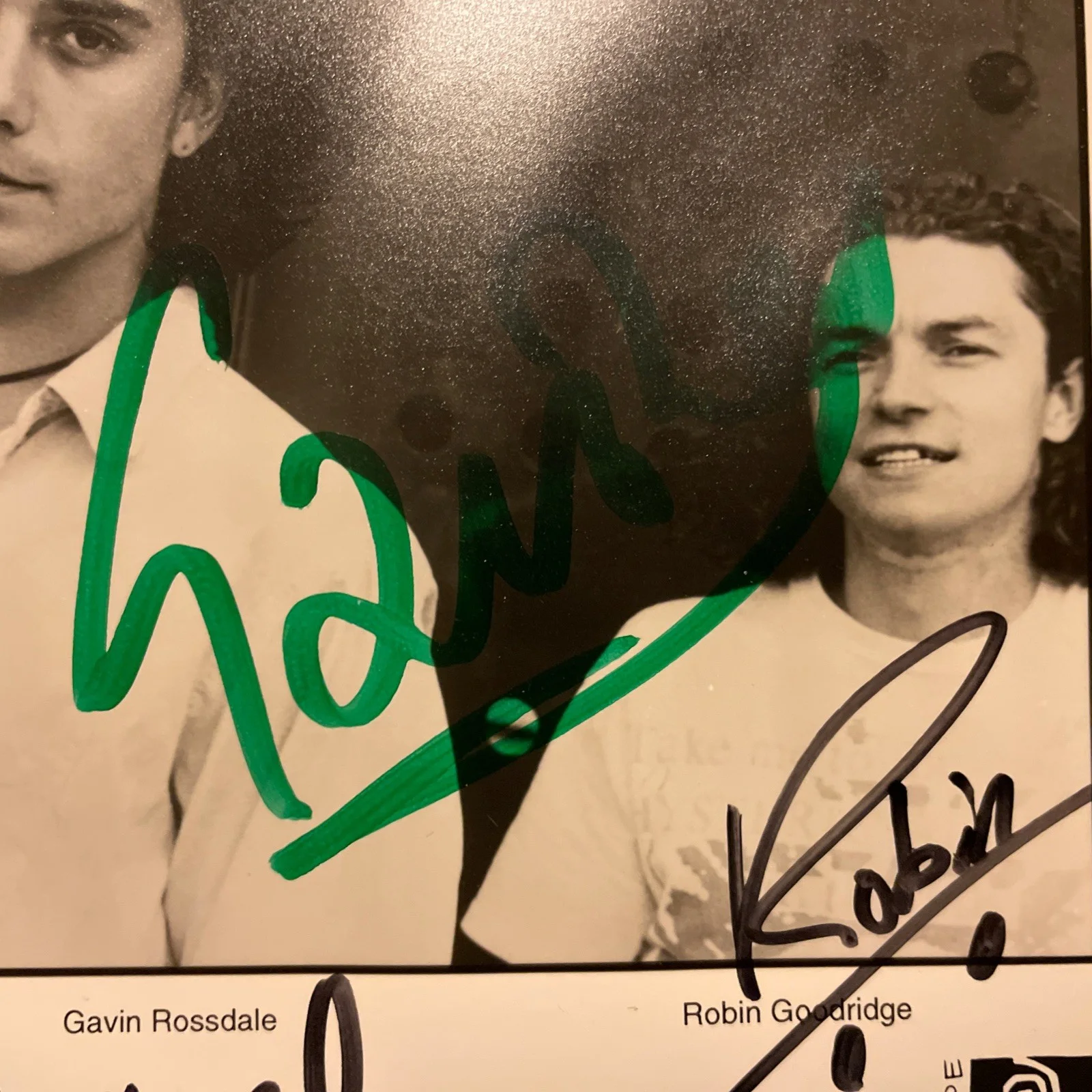 BUSH Gavin Rossdale autographed 8x10 Photo SIGNED By all Members 1994 RARE, image 2