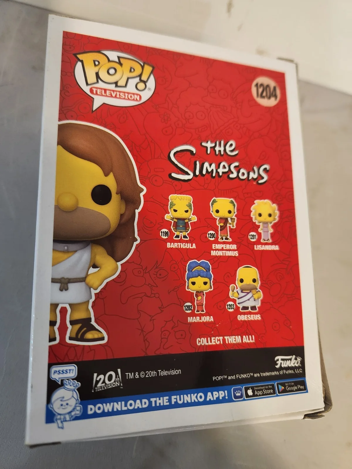 james l brooks — James L Brooks Signed Autographed The Simpsons Creator Homer Funko Pop BAS COA, image 4