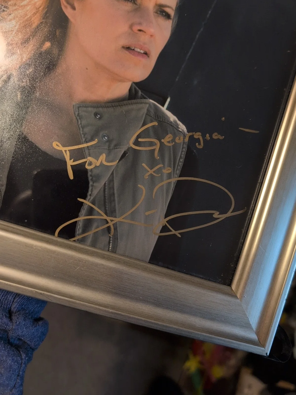 Kim Dickens — FEAR THE WALKING DEAD KIM DICKENS MADISON CLARK SIGNED FRAMED 8x10 AUTOGRAPH, изображение 5