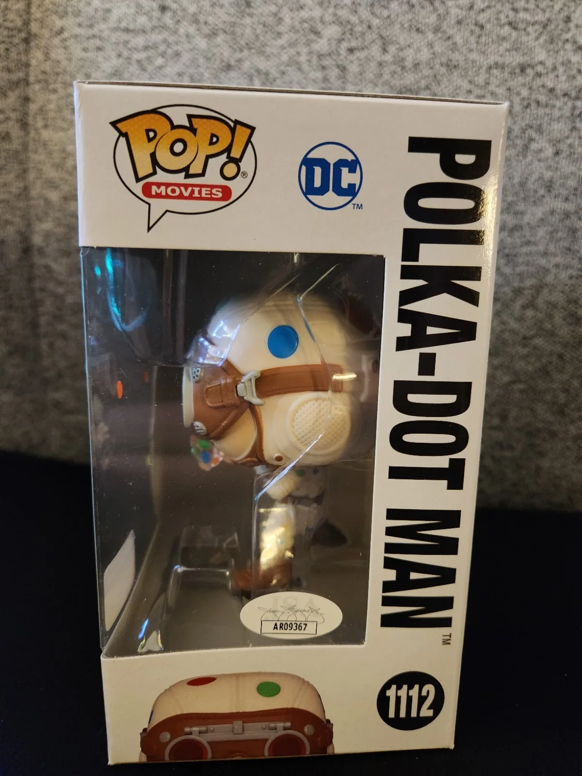 David Dastmalchian — Polka Dot Man Signed Funko David Dastmalchian JSA. Extremely Cool Looking Pop, image 5