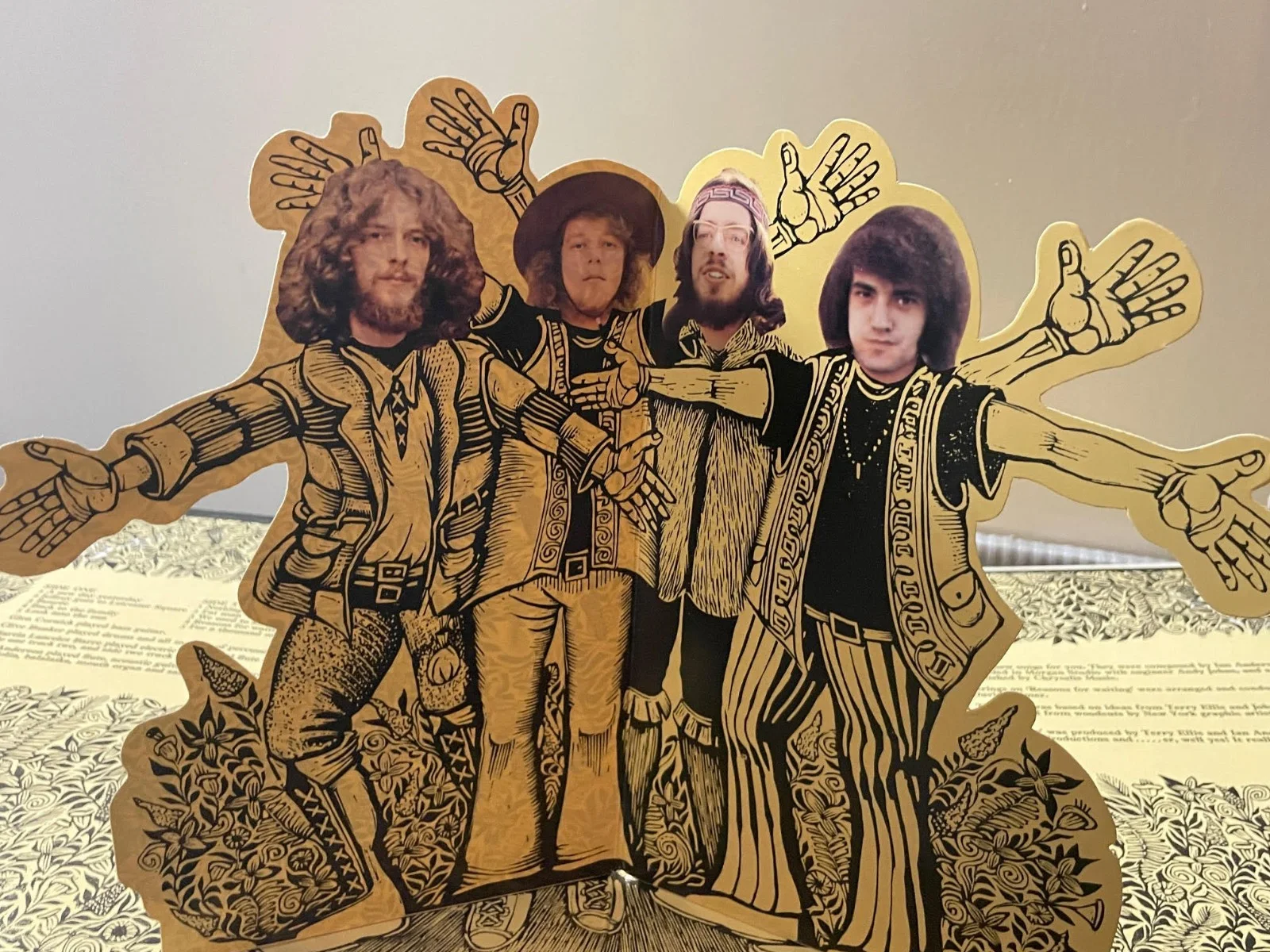 RARE SIGNED Jethro Tull Stand Up Vinyl LP Reprise Records GOOD CONDITION, image 4
