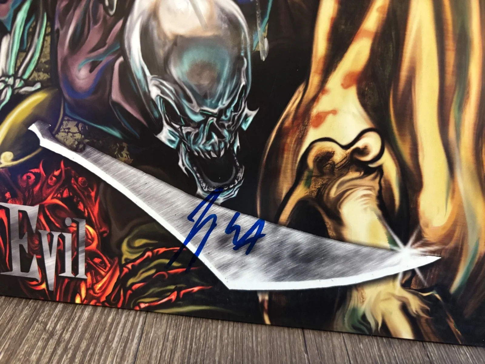 AVENGED SEVENFOLD SIGNED AUTOGRAPHED LP VINYL CITY OF EVIL X2 RARE M SHADOWS, изображение 2