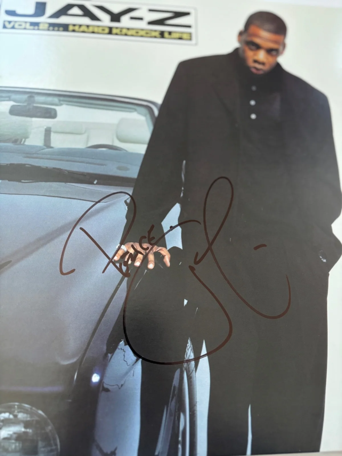 JAY Z SIGNED VOL 2 ALBUM VINYL RAP RAPPER HOV SHAWN CARTER HARD KNOCK LIFE BAS, image 2