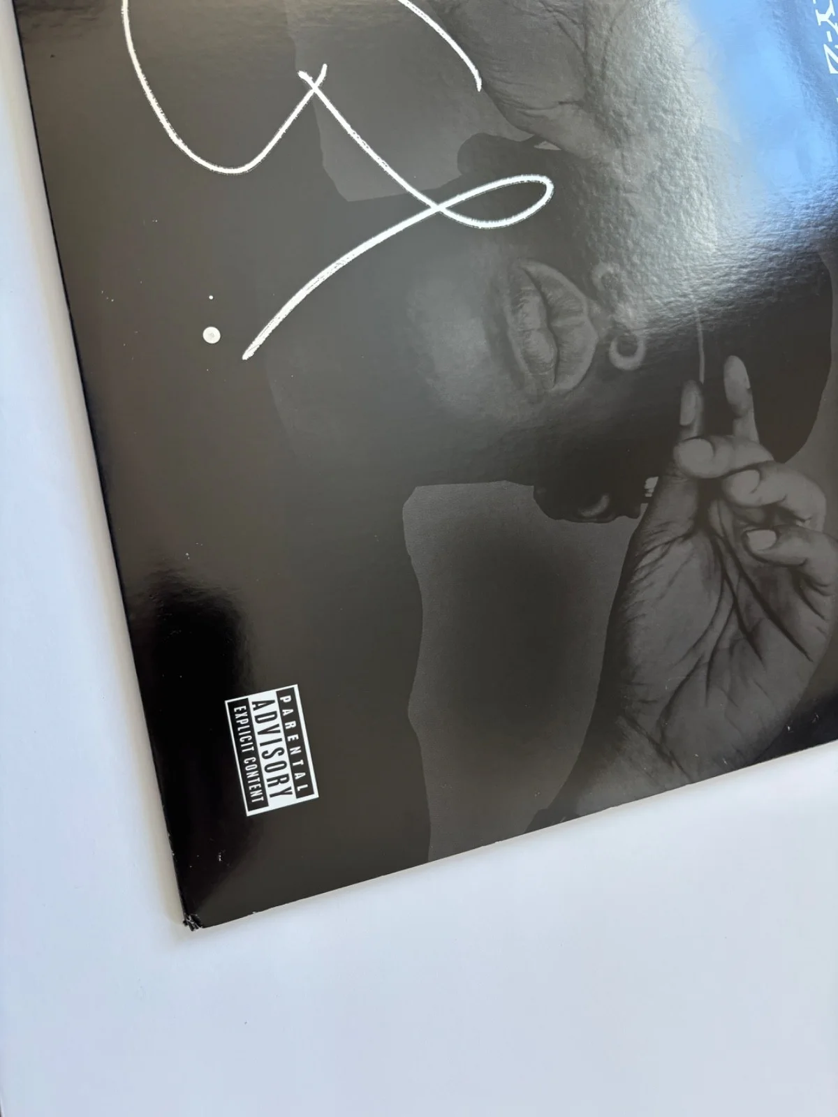 JAY Z SIGNED BLACK ALBUM VINYL RAP RAPPER HOV SHAWN CARTER HIP HOP ICON BAS, изображение 3