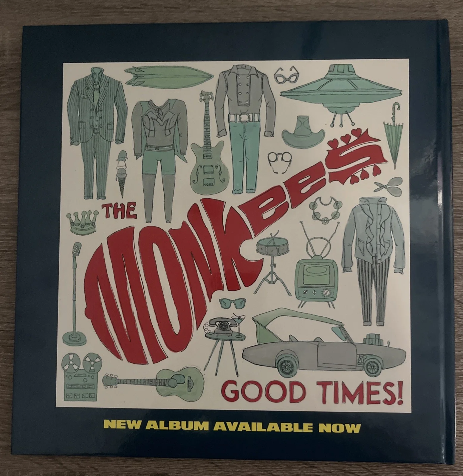 The Monkees Good Times 50th Anniversary Book Signed Micky Dolenz Peter Tork 2016, изображение 5