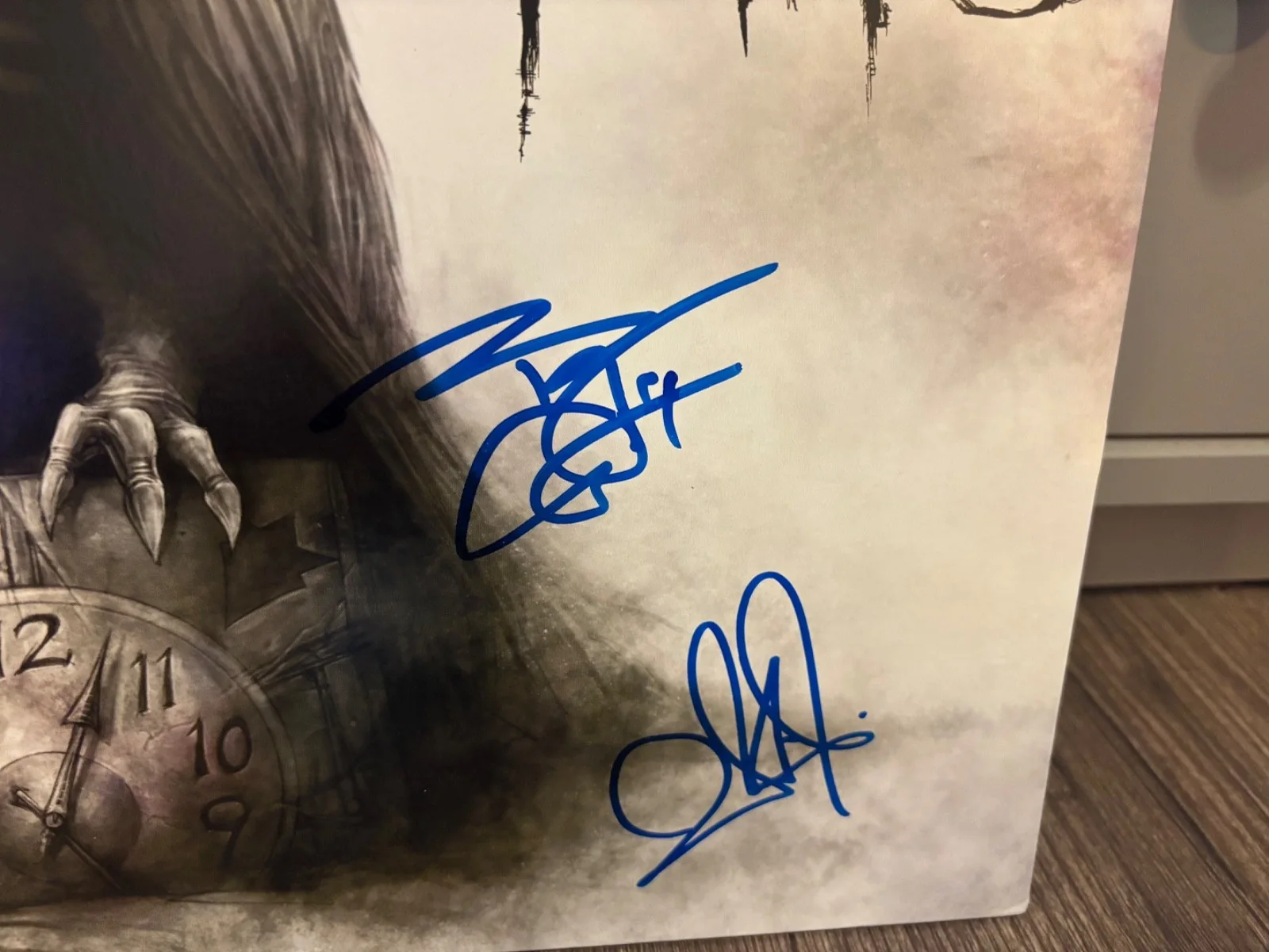 IN FLAMES SIGNED AUTOGRAPHED LP VINYL PLAYGROUND 1ST PRESS X2 ANDERS & BJORN, image 2