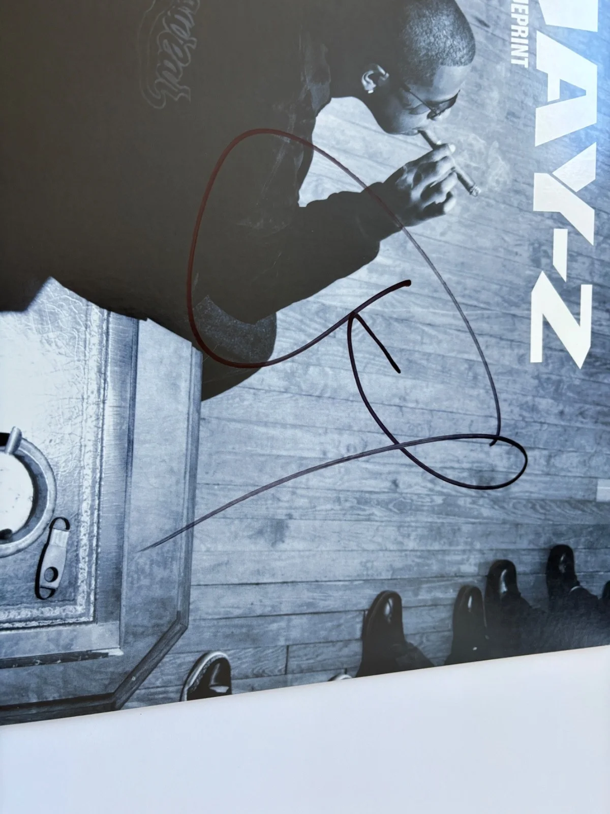 JAY Z SIGNED BLUEPRINT VINYL ALBUM RAP RAPPER HOV SHAWN CARTER HIP HOP ICON BAS, изображение 2