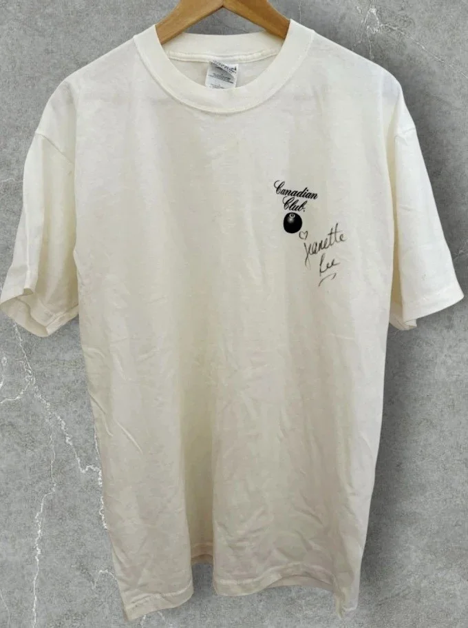 JEANETTE (BLACK WIDOW) LEE: HOF autographed signed shirt, image 2