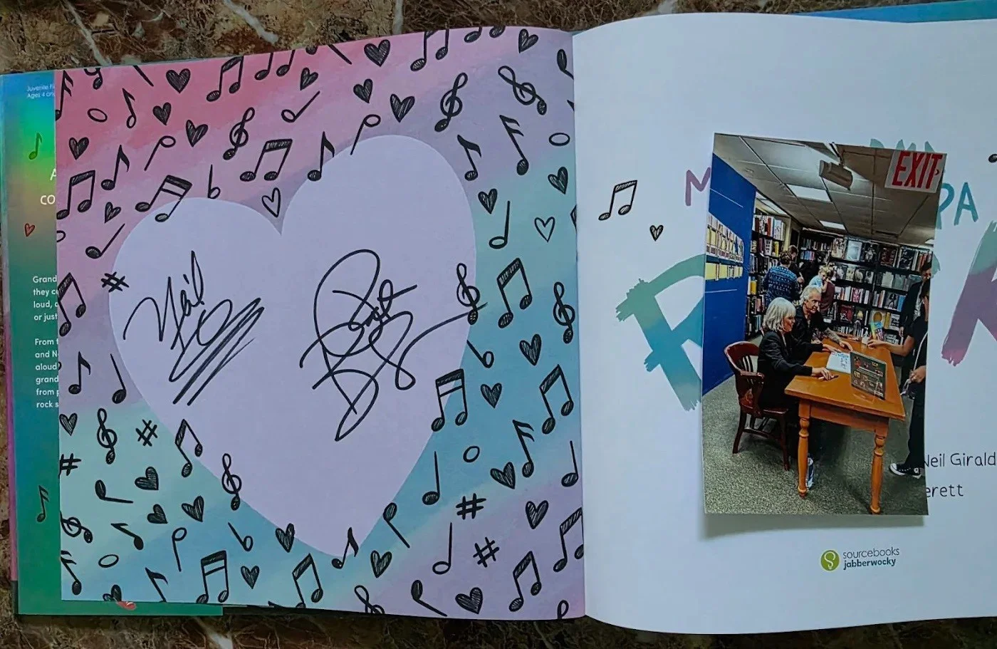 PAT BENATAR & NEIL GIRALDO SIGNED Children's book My Grandma and Grandpa Rock!, изображение 3