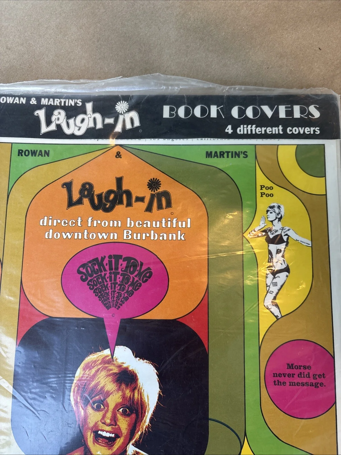 Goldie Hawn — GOLDIE HAWN Signed LAUGH-IN BOOK COVERS 1968 JSA COA Set Of 4 & Ticket, изображение 4