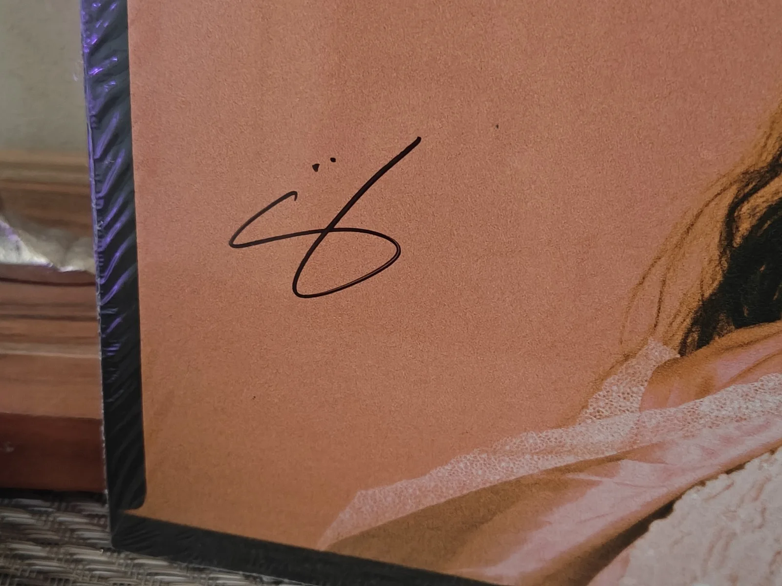 Samia Scout Vinyl COVER SIGNED, image 2