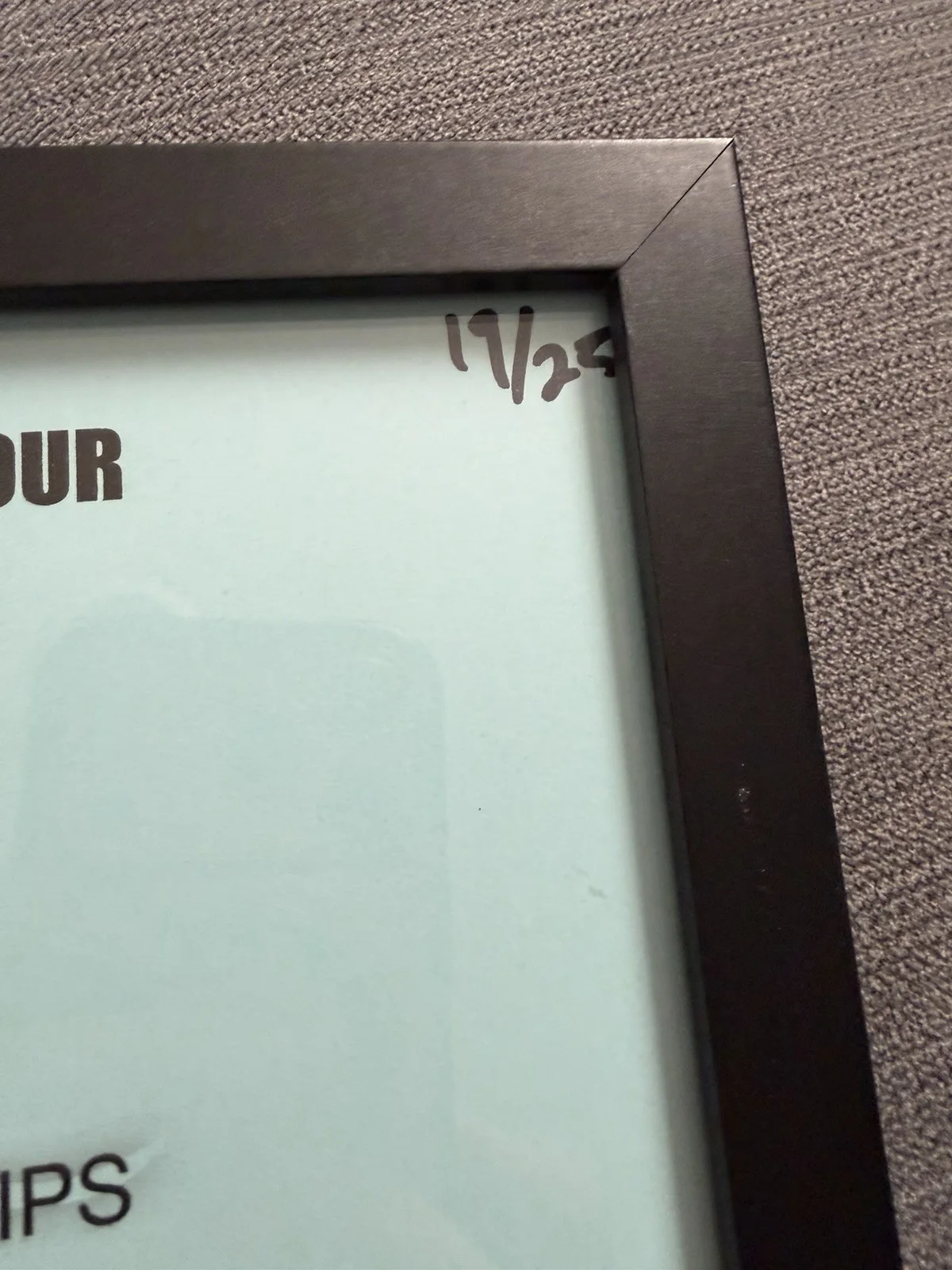 Owl City/Adam Young - Signed Set List from To The Moon Tour 19/25 - Nashville, изображение 2