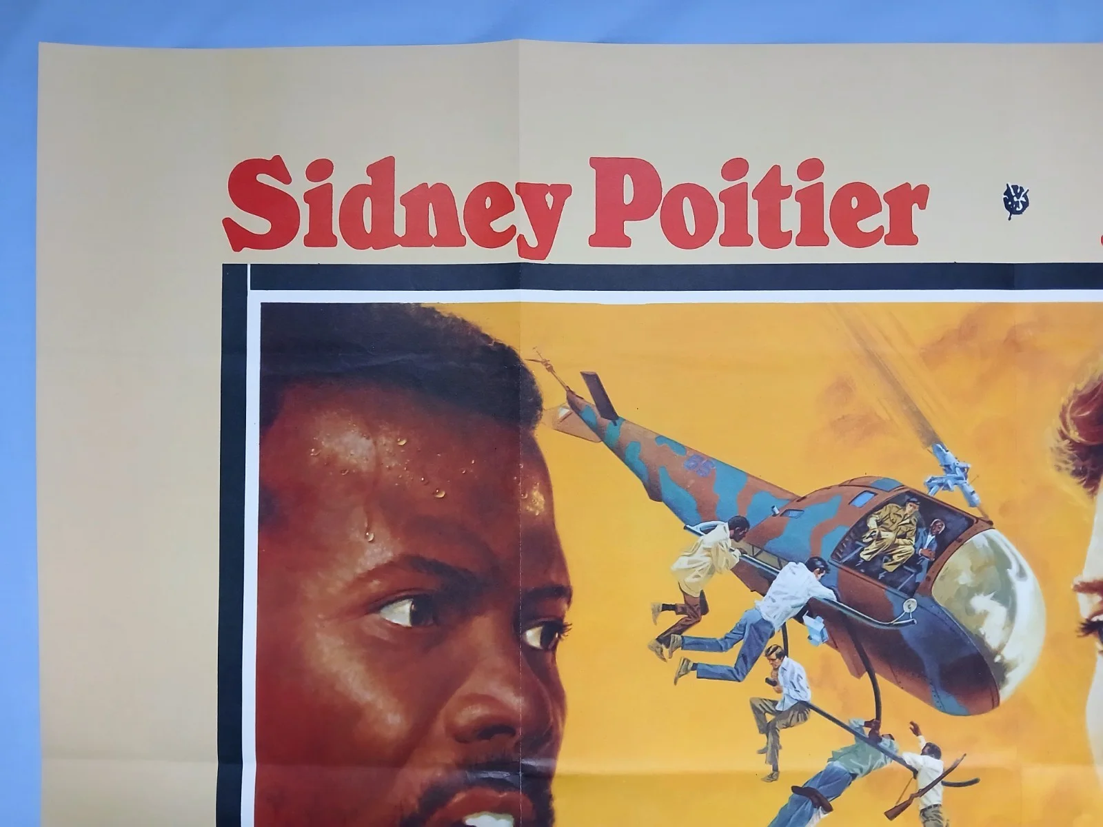 THE WILBY CONSPIRACY (1975)exc cond original quad poster -Sidney Poitier,M.Caine, изображение 2