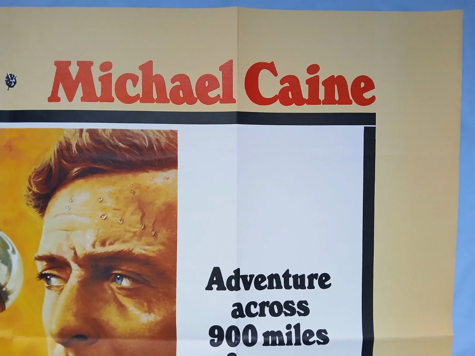 THE WILBY CONSPIRACY (1975)exc cond original quad poster -Sidney Poitier,M.Caine, изображение 3