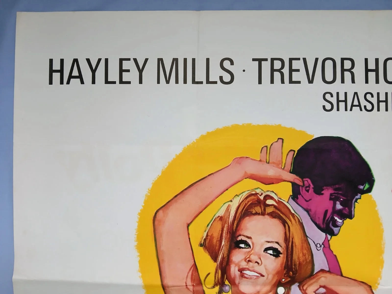 PRETTY POLLY (1968) original UK quad poster - Hayley Mills, Trevor Howard romcom, изображение 2
