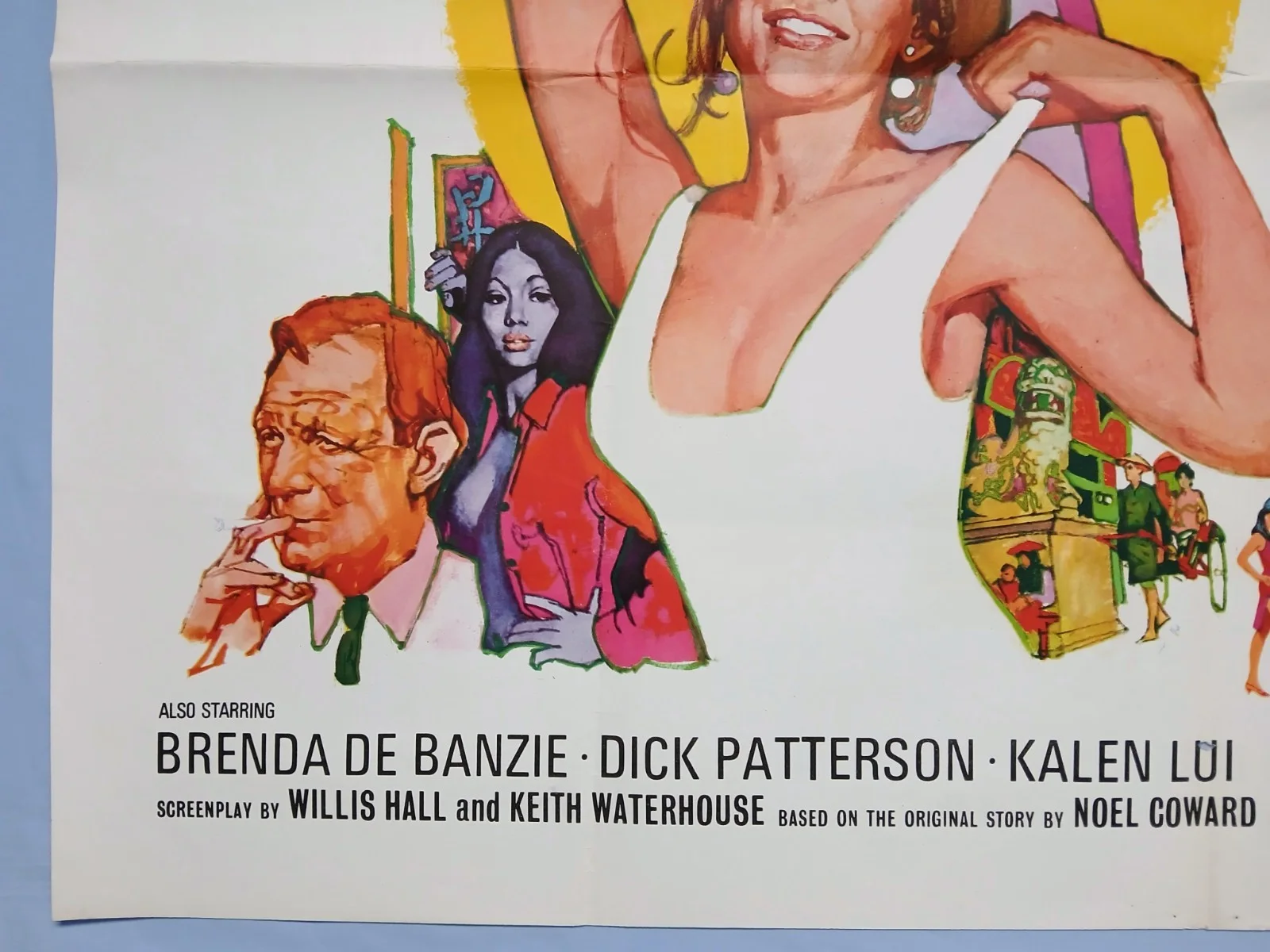 PRETTY POLLY (1968) original UK quad poster - Hayley Mills, Trevor Howard romcom, изображение 4