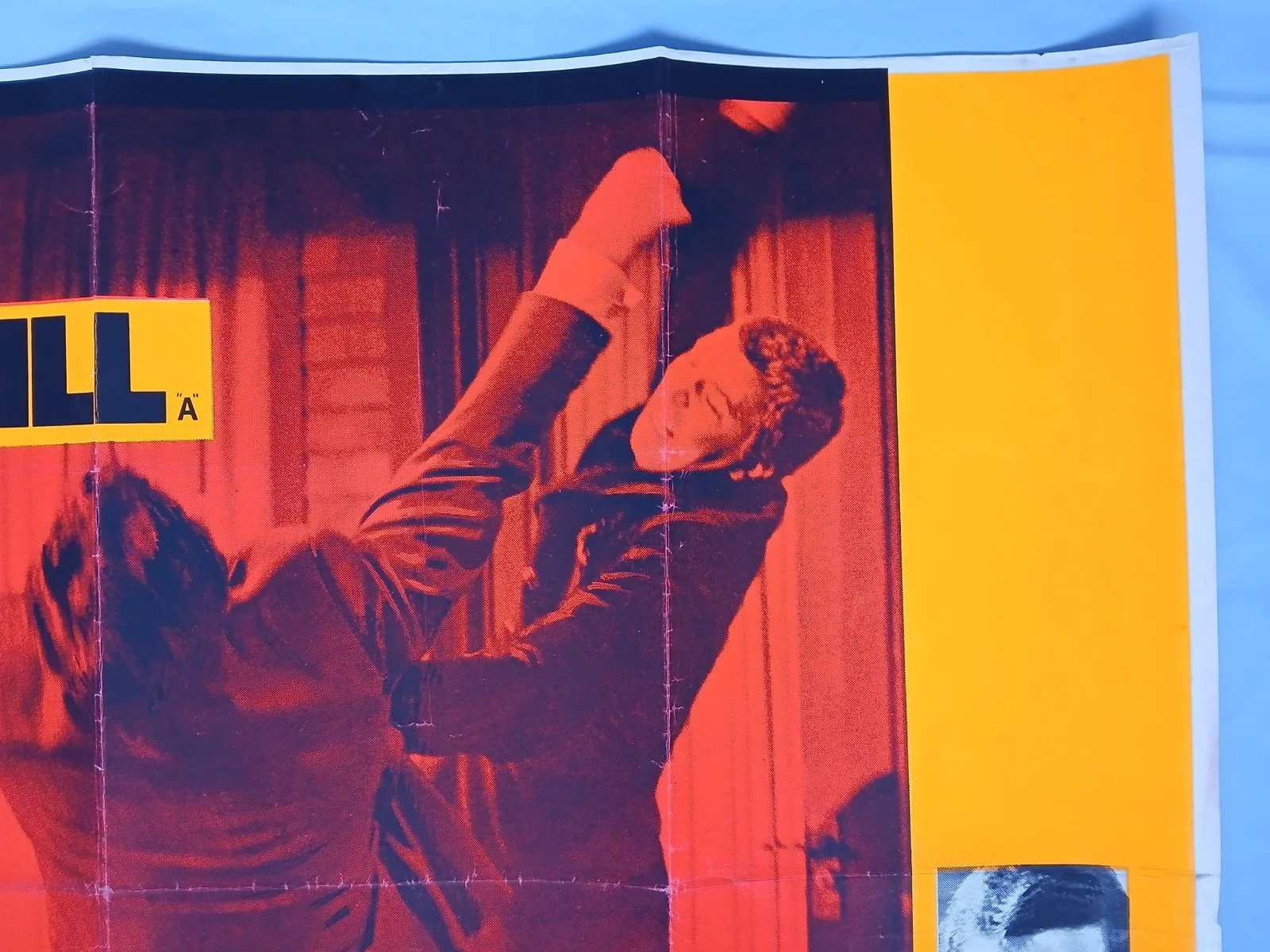 ASSIGNMENT TO KILL (1968)rare original UK quad poster -Sheldon Reynolds thriller, изображение 3