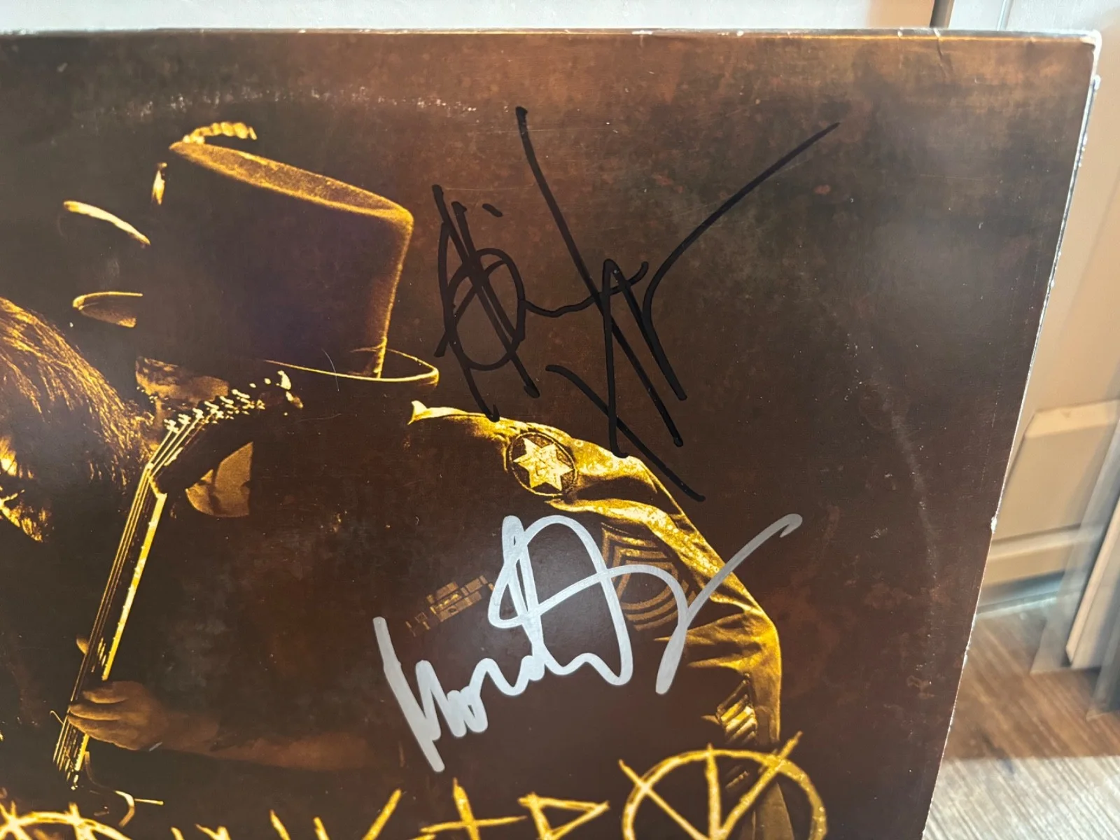 MINISTRY SIGNED AUTOGRAPHED LP VINYL RARE LIVE WACKEN AL JOURGENSEN IN PERSON, изображение 2