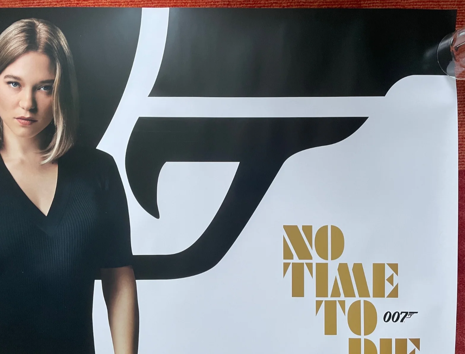 NO TIME TO DIE James Bond 007 Original UK Movie Film Poster Léa Seydoux Version, изображение 3