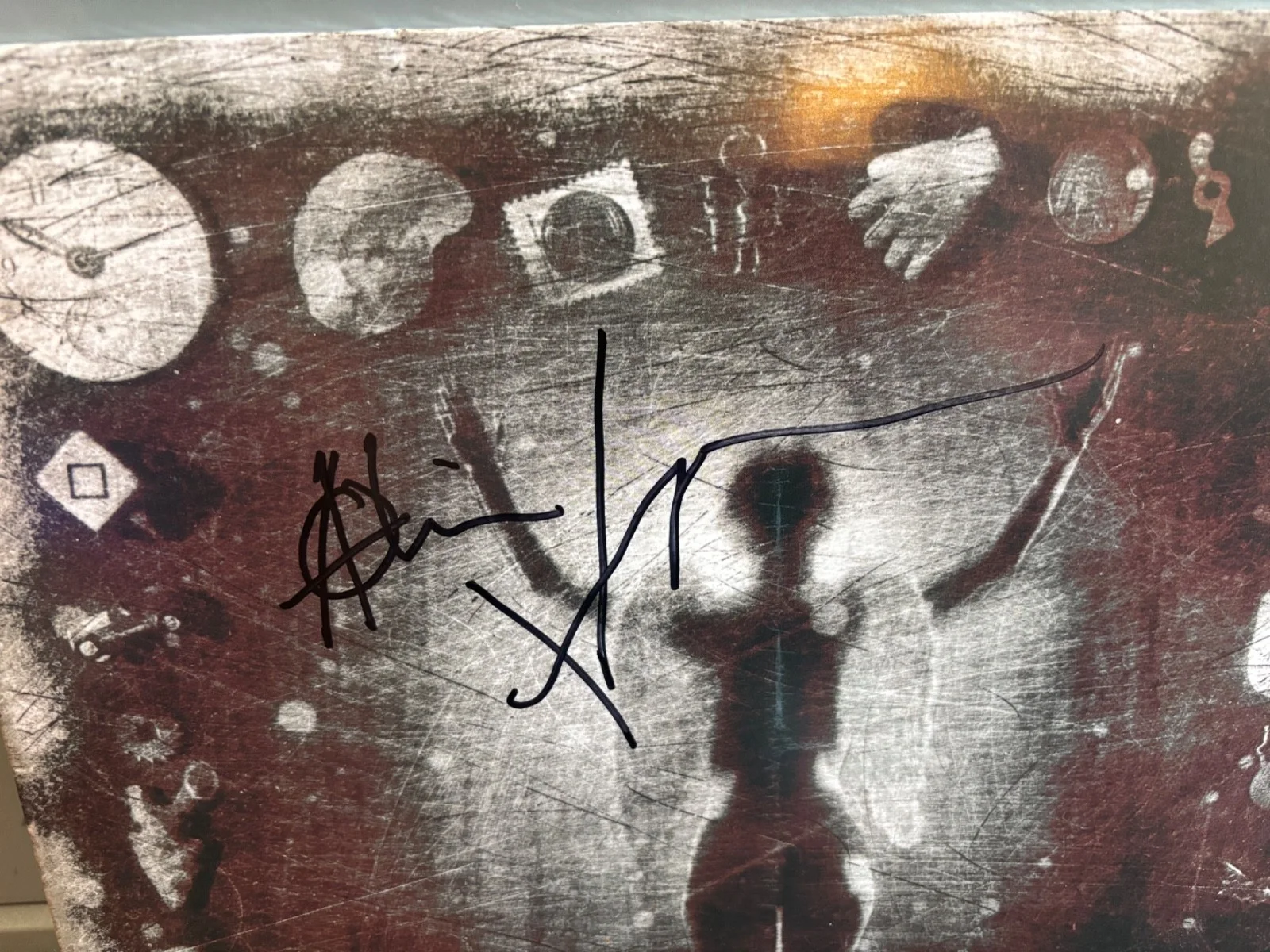 MINISTRY SIGNED AUTOGRAPHED LP VINYL RARE PSALM 69 AL JOURGENSEN IN PERSON (3), изображение 2